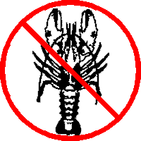 NO Spiny Crawfish - Keep foreign species out!